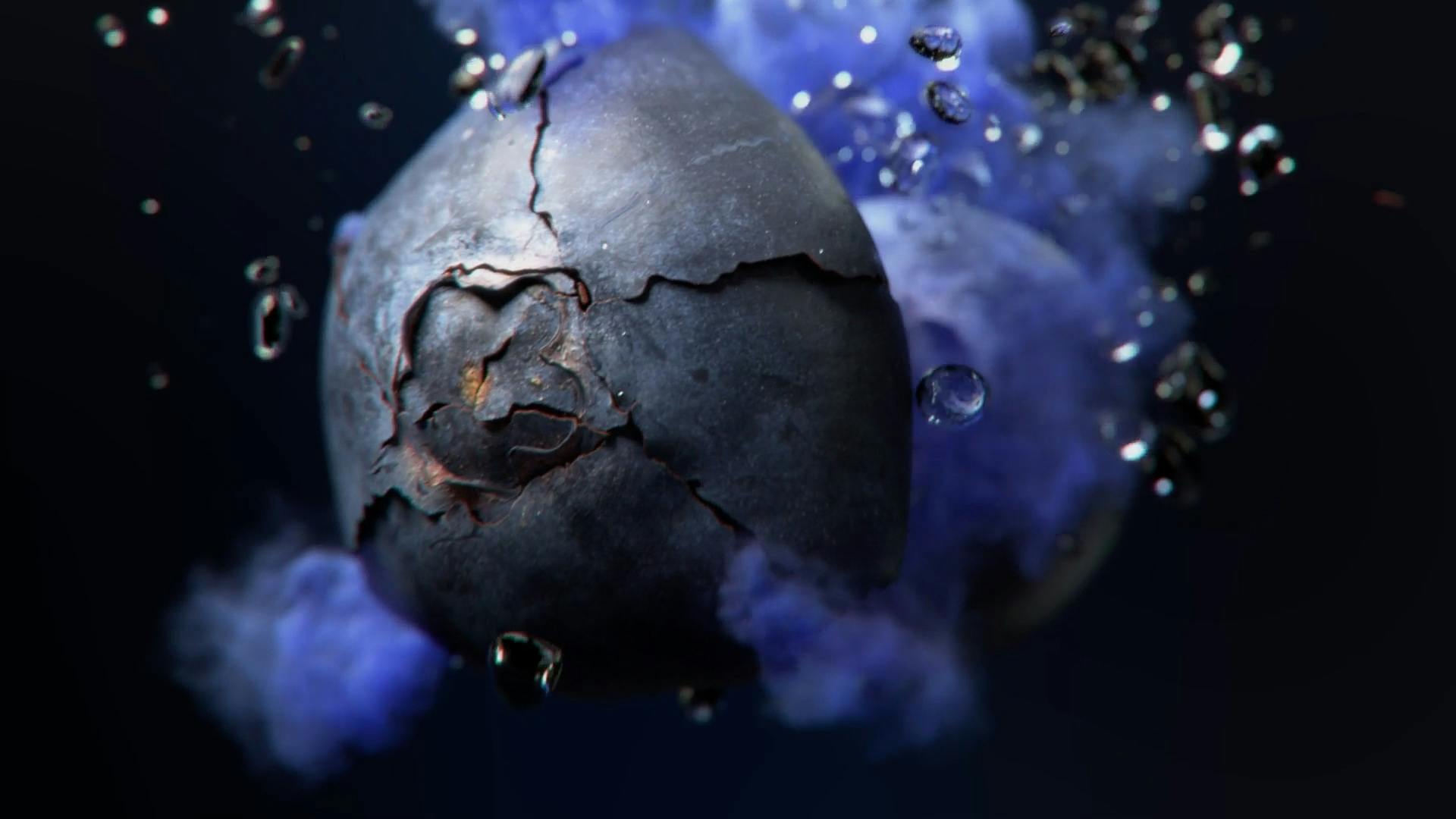 Blueberries - Full CGI animation, Houdini