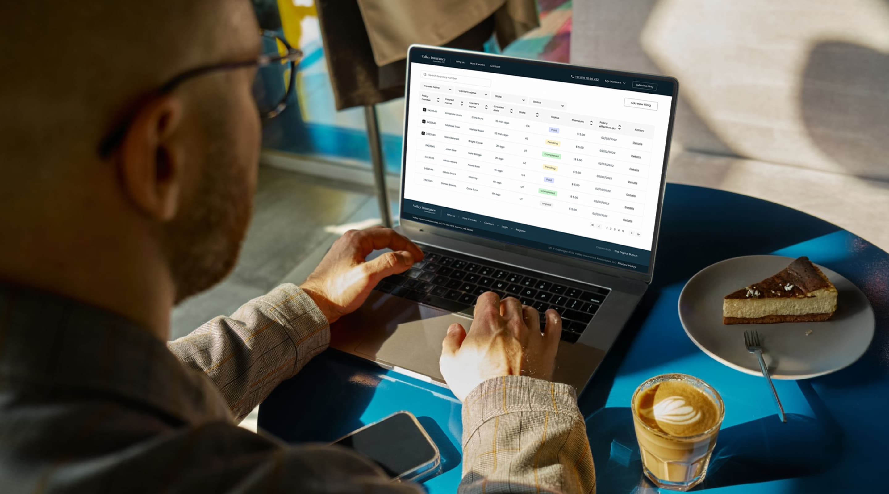 Valley Insurance - Streamlining Insurance Filings with a Custom CRM